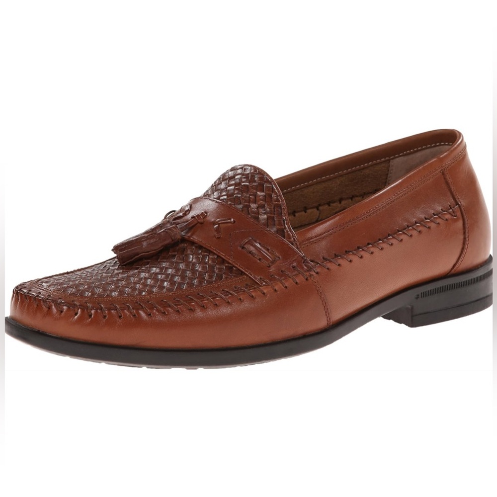 Nunn Bush Men's Strafford Woven Moc Toe Loafer - Picture 1 of 3